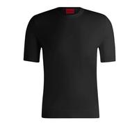 Hugo San Carl Cv Short Sleeve Sweater Black M Men