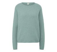 Viscose Blend Structured Pattern Top for Women QS Bleu XL