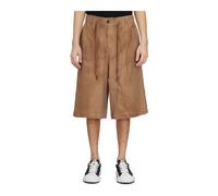 Viscose Linen Bermuda Shorts- male- Andrea Ya’aqov- Bermudas- Beige- L- Shorts L