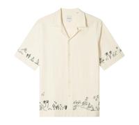 Viscose-Linen Embroidered Shirt S