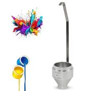 Viscosity Cup for Paint, Stainless Steel Immersion Cup with 4mm Nozzle, 100ml Capacity, Ideal for Oil, Dye, Sauce, and Honey Applications