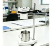 Viscosity Flow Cup Liquid Flow Meter, Brass Viscometer Nozzle, 1.9-5.2mm Orifice, 100ml Capacity, for Paint Varnish Lacquer Inks Testing