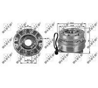 NRF 49702 Fan clutch