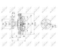 NRF 49578 Fan clutch