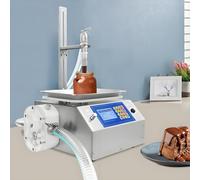 Viscous Liquid Filler, Paste Filling Machine, 7L/min Flow, 20ml-10000ml Auto Weighing, Precision, Programmable, Stainless Steel for Honey/Glue/Food Industry(Food grade)