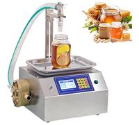 Viscous Liquid Filling Machine Automatic Filling Machine 10g-10kg Weighing Bottle Filler 7L/min Large Flow Rate Liquid Filler Machine for Laundry Detergent, Detergent, Gel