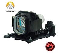Visdia DT01021 Replacement Projector Lamp with Housing for HITACHI CP-X2010 CP-X2510 CP-X3010 ED-X40 ED-X42 CP X3011CP-X3511 ED-X45 CP-X3014WN CP-X4014WN Projectors