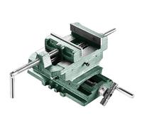 Vise, 6" Cross Slide Vise Clamp Machine Heavy Duty X-Y Compound, Precision Industrial Drill Press