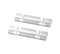 Vise, Aluminum Alloy V-Clamp with 4 Strong Magnets and Rubber-Fish-Scale Grips, for CNC Milling and Bench Workholding, 4"-8"(5 INCH)