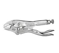 Vise Grip 4WR 4-Inch Curved Jaw Locking Pliers with Wire Cutter by Irwin Tools