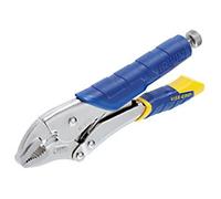 Vise-Grip Fast Release Curved Jaw Locking Pliers T05T Steel Silver, Blue, Yellow