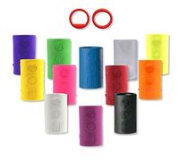 Vise Grip Finger Inserts P/O - Power Lift/Oval - Rubber Inserts for a Bowling Ball - Duo Pack - Durable Grips with Two Sides - Giving Fit - 1.0-19/32 - Colour: Purple
