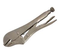 Vise-Grip Straight Jaw Locking Pliers with Plastic Handle T0102EL4 Steel Silver