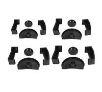 Vise Pad Protector 4 Sets | Soft Rubber Cover for Small Vice/Parallel Jaw Vice/Table Vice | Slip Control Accessory Tool Kit | 50/60 / 70/80 Type, 16 Pcs Total