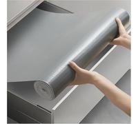 Viseeko Drawer and Shelf Liners for Kitchen Cupboards, 30 cm x 300 cm Non-Slip Waterproof Kitchen Drawer Liner, Easy Cut Non Adhesive Mats for Countertops, Vanity Units, Under Sink, Grey