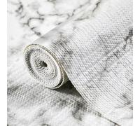 Viseeko Non-Adhesive Drawer Liner - 45 x 300 cm Extra Strong Non-Slip Shelf Liners for Kitchen Cupboards - Waterproof Marble Cabinet Mat, Easy to Trim Protector for Wardrobe, Refrigerator, RV, Office