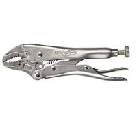Vise-Grip Curved Jaw Locking Pliers with Plastic Handle T1002EL4 Steel Silver