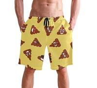 visesunny Casual Mens Swim Trunks Quick Dry Beach Shorts Summer Boardshorts with Mesh Lining - Multicoloured - Medium