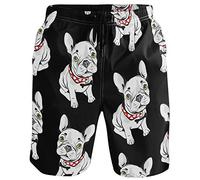 visesunny Hawaiian Men's Summer Beach Shorts Swim Trunks Sports Running Bathing Suits with Mesh Lining - Multicoloured - Large