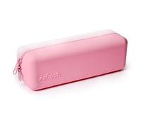 Visfresh Disposable Daily Contact-Lens Case Organizer, Travel-Friendly, Premium Quality, Water-Resistant Silicone Case with Clearly Labeled R & L, Storage up to 30 Lenses (Pink)