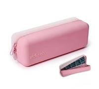 Visfresh Disposable Daily Contact-Lens Case Organizer, Travel-Friendly, Premium Quality, Water-Resistant Silicone Case with Clearly Labeled R & L, Storage up to 30 Lenses (Pink)