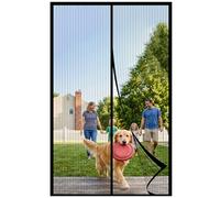 ViShawtek Fly Screens for Doors, Magnetic Fly Screen Curtain 100x200cm, Patio Door Nets with Magnets for Keeping Out Flies, Mosquito Net, Insect Mesh