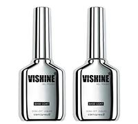 Vishine 2 Pcs of Base Coat Set 16ml, Protection Base Coat Foundation for Gel Nail Polish, Soak Off UV LED Gel, Nail Art Manicure Salon DIY at Home, 0.54 Fl Oz (Pack of 2)