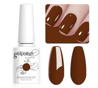 Vishine 8ML Marron Gel Nail Polish - Long-Lasting, Soak Off, Fall Color, Nail Art, Manicure Salon at Home, L017