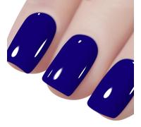 Vishine Gel Nail Polish, 1Pcs 16ml MidnightBlue Gel Polish Soak Off UV LED Gel Nail Art DIY Gel Nail Manicure for Girls Women 0.54z #072