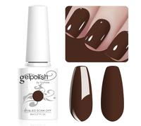 Vishine Gel Polish, 8ml Chocolate UV LED Soak Off Nail Polish for Manicure, DIY Nail Art #088