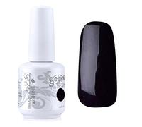 Vishine Gelpolish Manicure Salon UV LED Soak Off Gel Nail Polish Varnish Color Black(1342)