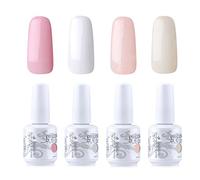 Vishine Gelpolish Nail Art UV LED Gel Nail Polish Soak Off Manicure Kit 4 Colors Set C183