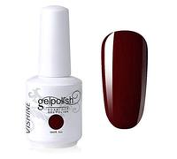 Vishine Gelpolish UV LED Soak Off Varnish Color Gel Nail Polish Manicure Salon Dark Red(1418)