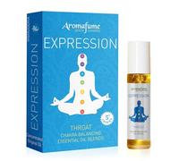 Vishuddha - Expression - Throat Chakra Essential Oil Roll-On Blend by Aromafume | 7 Chakra Blend | 1 x 10ml | Pure Oil Blend - Natural Ingredients | Ideal for Meditation, Yoga & Chakra Alignment