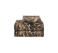 VISI-ONE Realtree Max-7 Twin Camo 3 Piece Sheet Set - Lightweight, Cooling, Wrinkle-Free Microfiber 15" Deep Pockets Sheets, Unisex Rustic Western Farmhouse Style for Home, RVs, and Camping Retreats