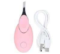 Visible Eyebrow Tweezers Electric Rechargeable Eyebrow Removal Tweezer Multipurpose Eyebrow Removal Tool with Camera for Women Men Beauty Care ABS Material (Pink)