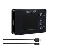 VisibleIR B18 Visible Light Thermal Imager 32x24 IR Dual-Vision Camera for fusion Mode -40 to 300C 1.8 Inch Display Type-C Data Transfer for HVAC Electrical Inspections DIY Projects Compact ABS