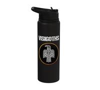 Visigoths Dark Ages History Visigoth Symbol Stainless Steel Insulated Water Bottle