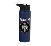 Visigoths Dark Ages History Visigoth Symbol Stainless Steel Insulated Water Bottle