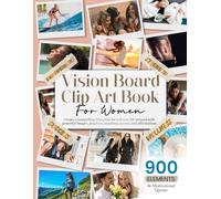 Vision Board Clip Art Book For Women