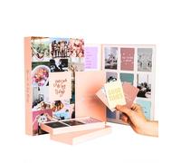 Vision Board Kit - Vision Boards, Dream Board, Mood Board, Collage Book - 150 Vision Board Pictures, Quotes - Interchangeable Cut, Tape and Glue-Free Vision Board Book - Create, Visualize and Inspire