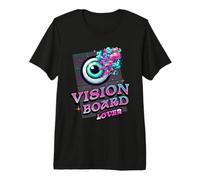 Vision Board Lover Manifesting Dreams and Goals to Reality Premium T-Shirt