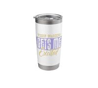 Vision Boarding Gets Me Excited Inspiration Stainless Steel Insulated Tumbler
