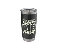 Vision Boarding Makes Me Happy Enthusiast Stainless Steel Insulated Tumbler