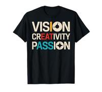 Vision Creativity Passion Funny Graphic Designer Art Lover T-Shirt