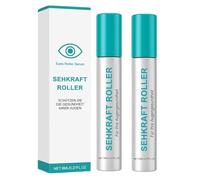 Vision Enhance Roller, Eye Cream for Dark Circles and Lines, 360 Massage Ball Reduce Eye Bags and Dark Circles, Relieves Eyes Strain Dryness and Fatigue (2PCS)