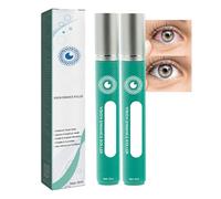 Vision Enhance Roller Medilisk,Eye Roller Serum,Enhances Visual Clarity,Eye Strain Relief,Cooling Roll-on Applicator for Tired Eyes,Moisturize Promotes Eyes Relaxation,Eye/s Bags Remover (2 Pcs)