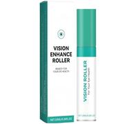 Vision Enhance Roller Serum,Eye Massage Roller,Eye Serum,Ey/e Roller for Dar/k Circles and Puffiness,Ey/e Bags Remover,E/ye Strain Reli/ef,Enhances Visual Clarity,Reli/ef E/ye Dryness