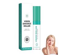 Vision Enhance Roller Serum, Vision Enhance Roller Eye Massage Serum, Enhances Visual Clarity, Relieve Eyes Strain & Dry Dryness, Eye Care Moisturizing Formula with Gentle Massage Design (10ml, 1PC)