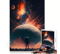 Vision From The Future 1000 Pieces Jigsaw Puzzles for Teenagers Sharp Recall Serene Escape Uniform Cut Perfect Xmas (38x52cm)